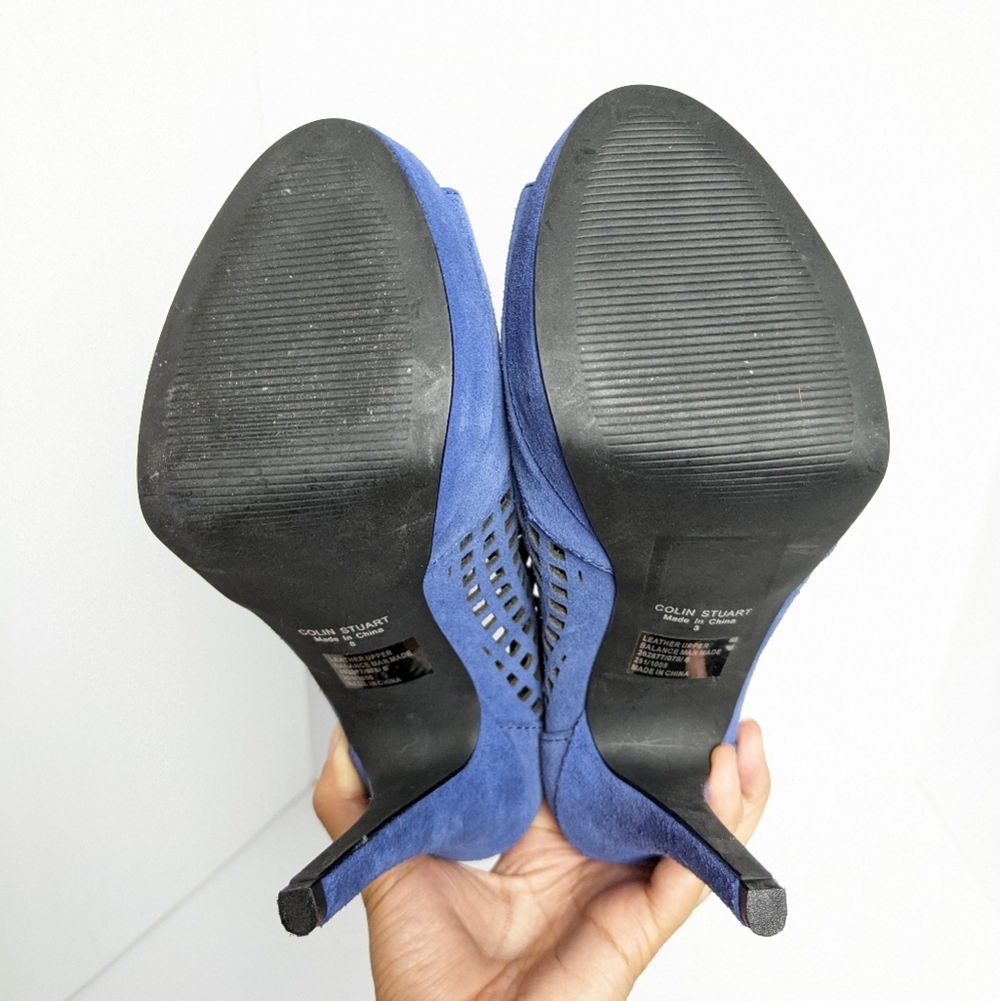 Colin Stuart suede heels - Picture 13 of 16